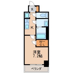 エスリード新栄グラティアの物件間取画像